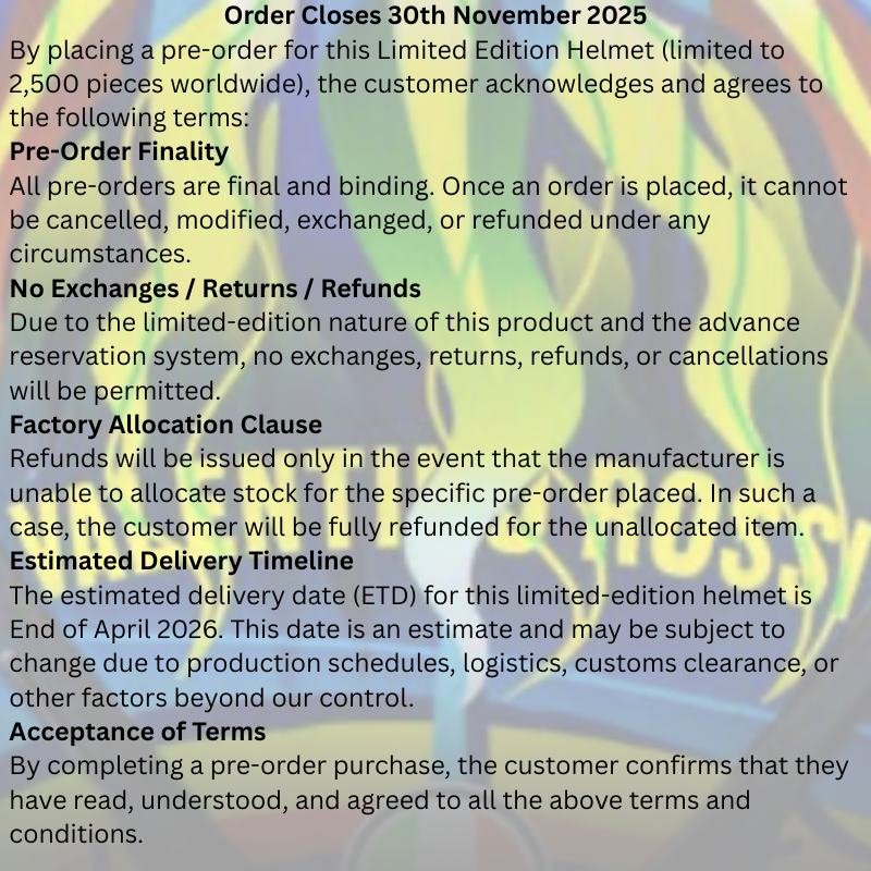 AGV Helmet - Pista GP RR - Soleluna 2025 Limited Edition - PRE-ORDER