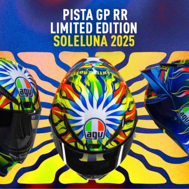 AGV Helmet - Pista GP RR - Soleluna 2025 Limited Edition - PRE-ORDER