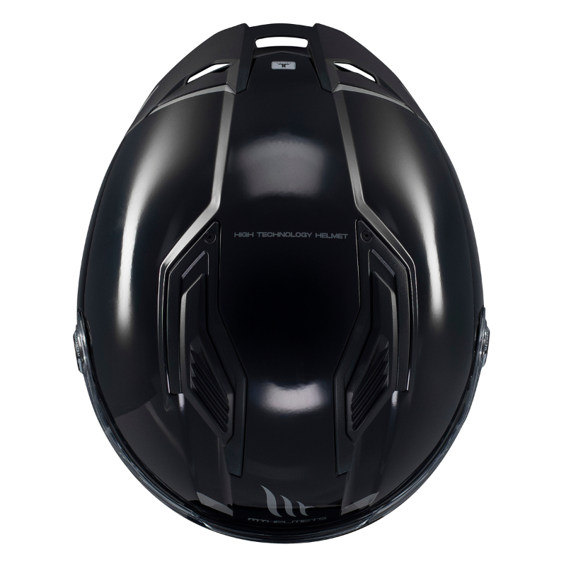 MT Stinger 2 Solid A11 Gloss Helmet - Black