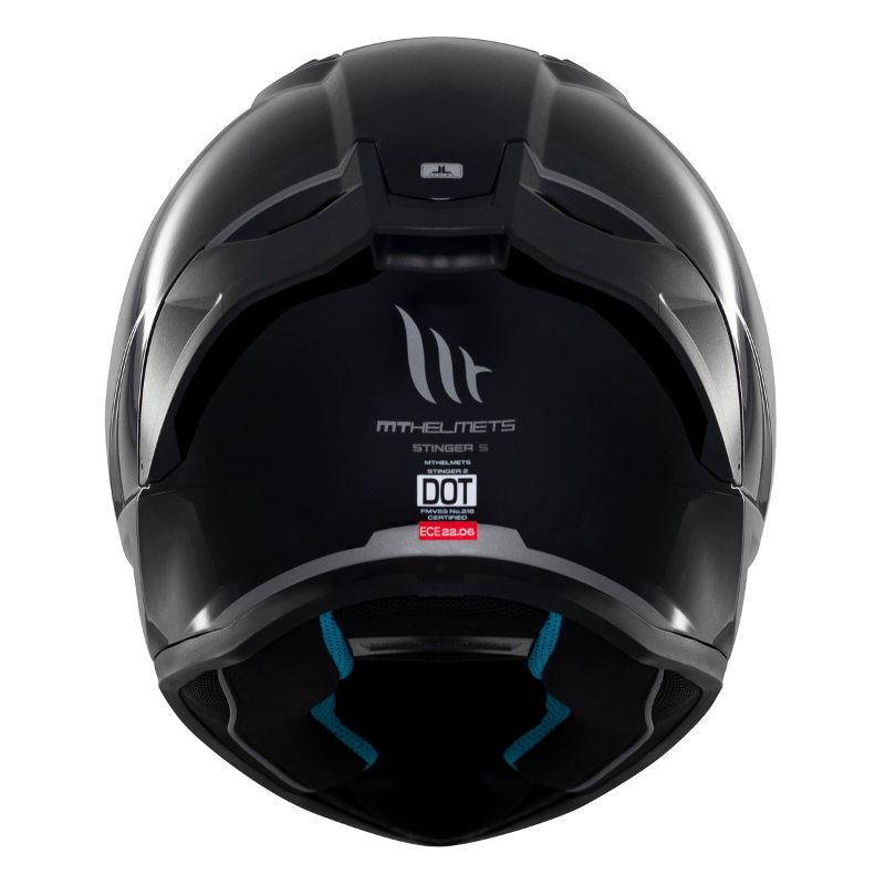 MT Stinger 2 Solid A11 Gloss Helmet - Black