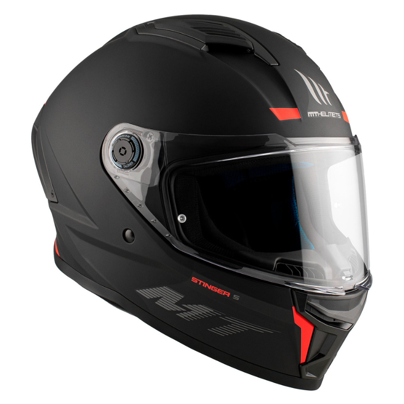 MT Stinger 2 Solid A1 Matte Helmet - Black