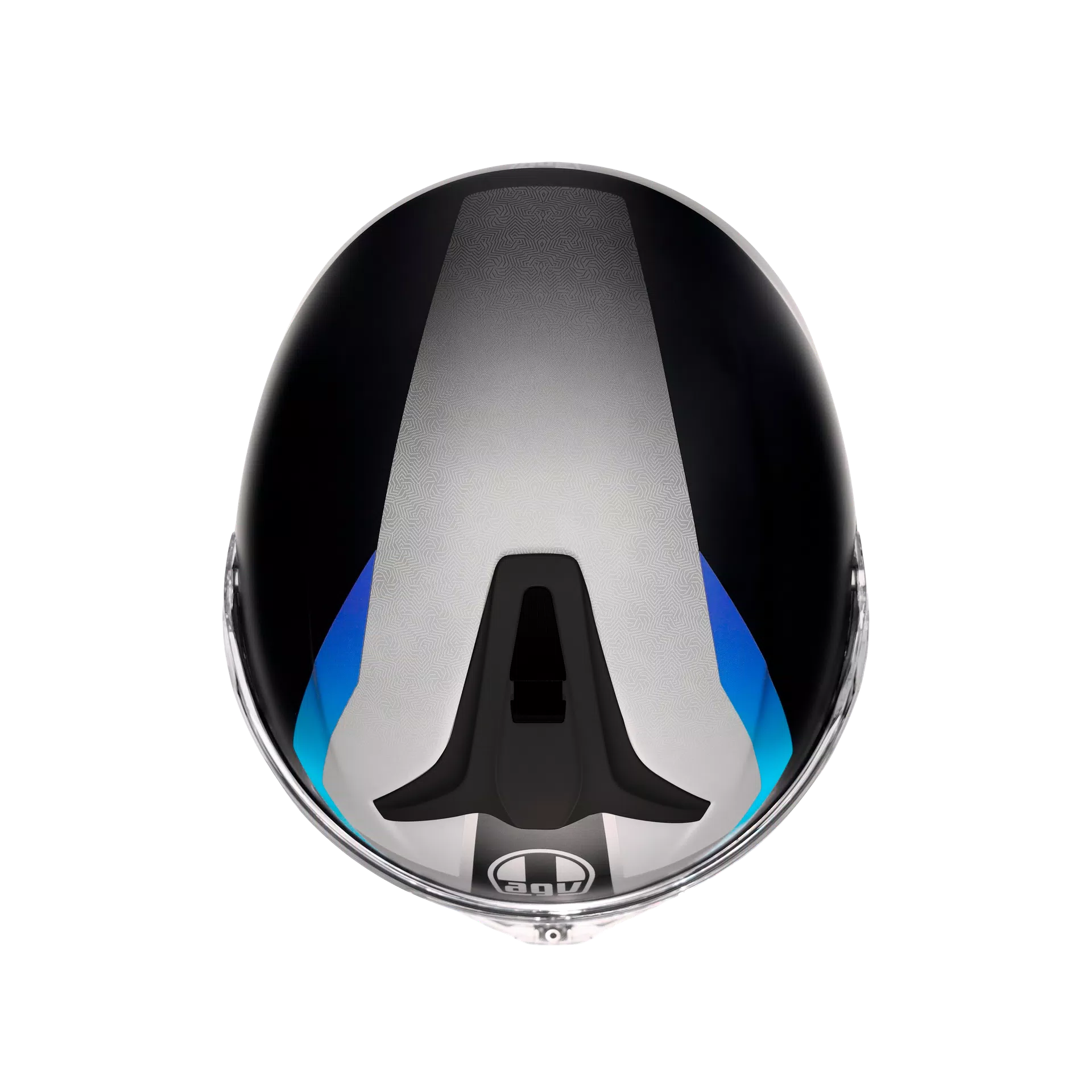 AGV Helmet - Tour Modular - Stray Matt - Black Gray Blue