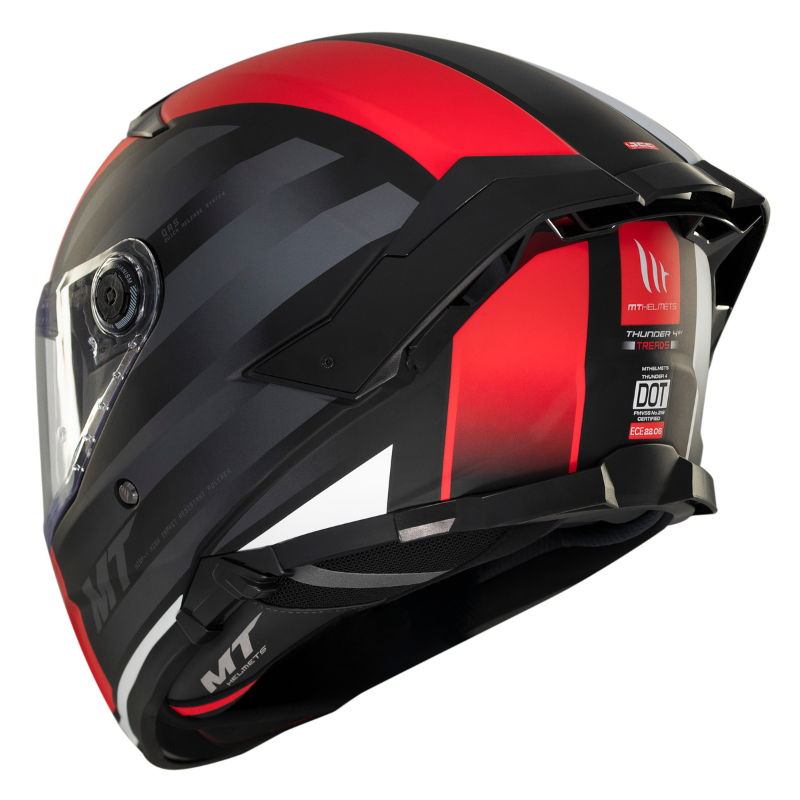 MT Thunder 4 SV TREADS B5 Matte Helmet