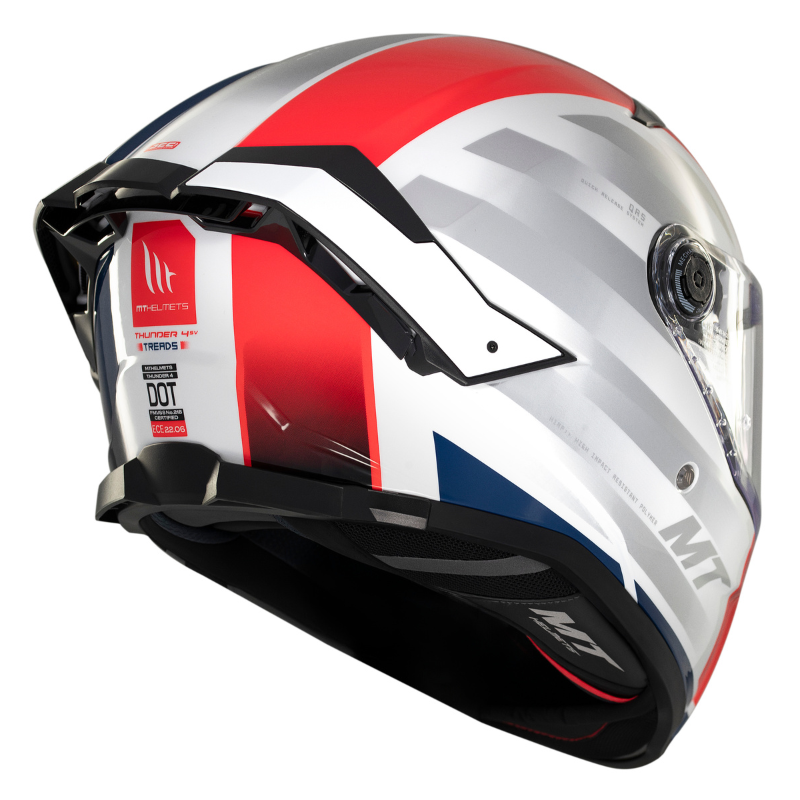 MT Thunder 4 SV TREADS C7 Gloss Helmet