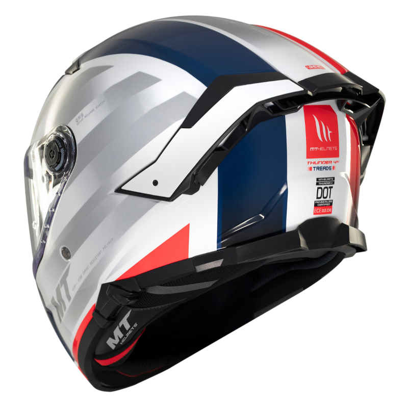 MT Thunder 4 SV TREADS C7 Gloss Helmet