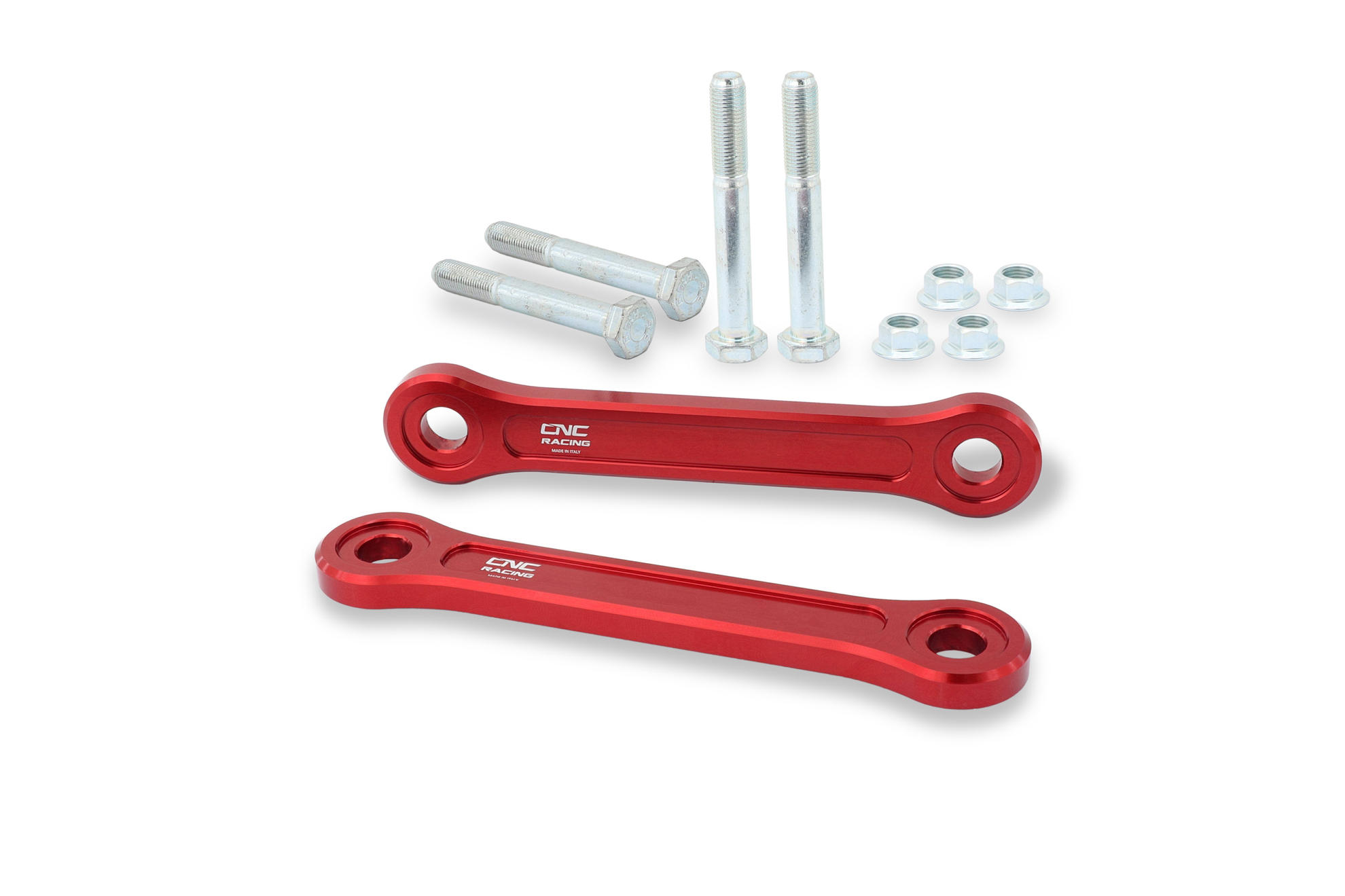 CNC Racing - Tie Rod Rear shock Absorber Lower seat position Ducati Panigale / Streetfighter V4 - Red