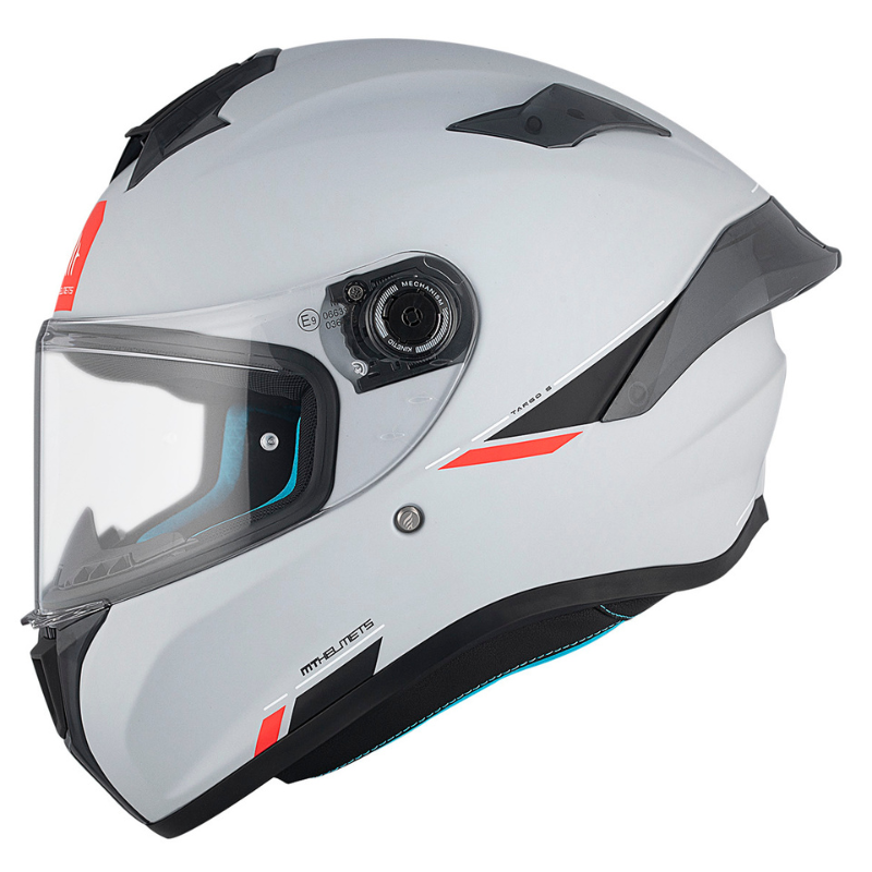 MT Targo S Solid A12 Matte Helmet - Grey