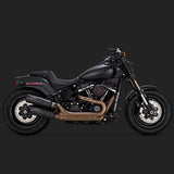 Vance & Hines Exhausts - Hi-Output Slip-ons - Softail 2018+