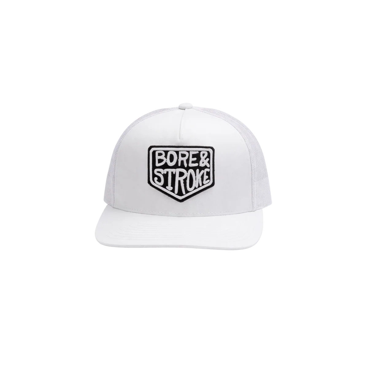 Bore & Stroke Trucker Caps - White