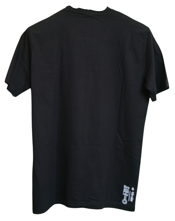 Bore & Stroke Oversize T-Shirt - BS & MF - Adventure Ride - Black