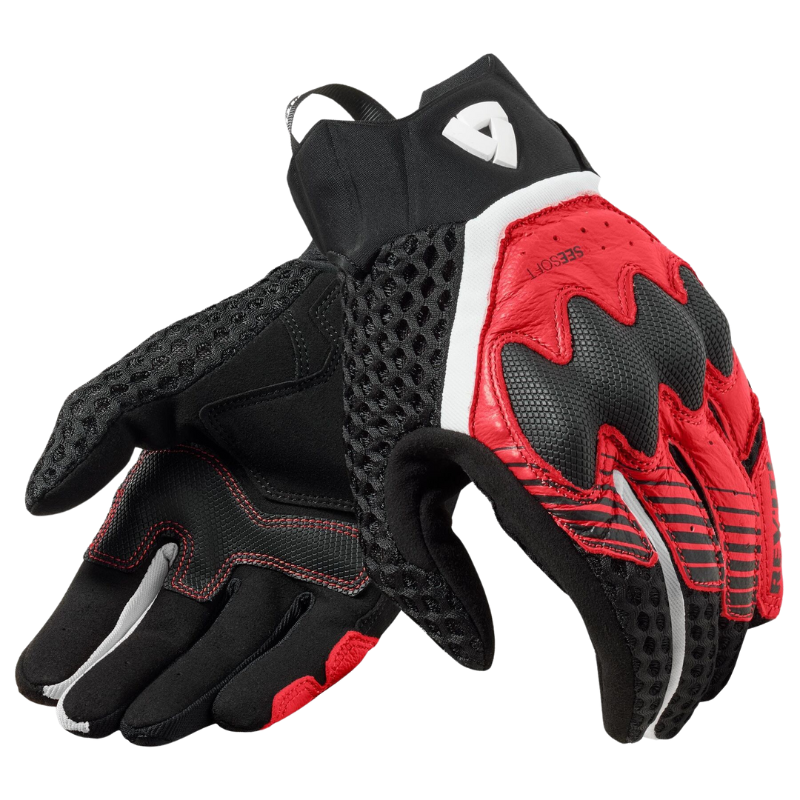 Rev'It! Veloz Gloves - Black Red