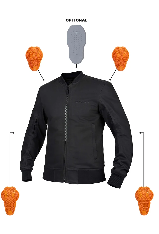 Pando Moto Jacket - Ventura AA - Black