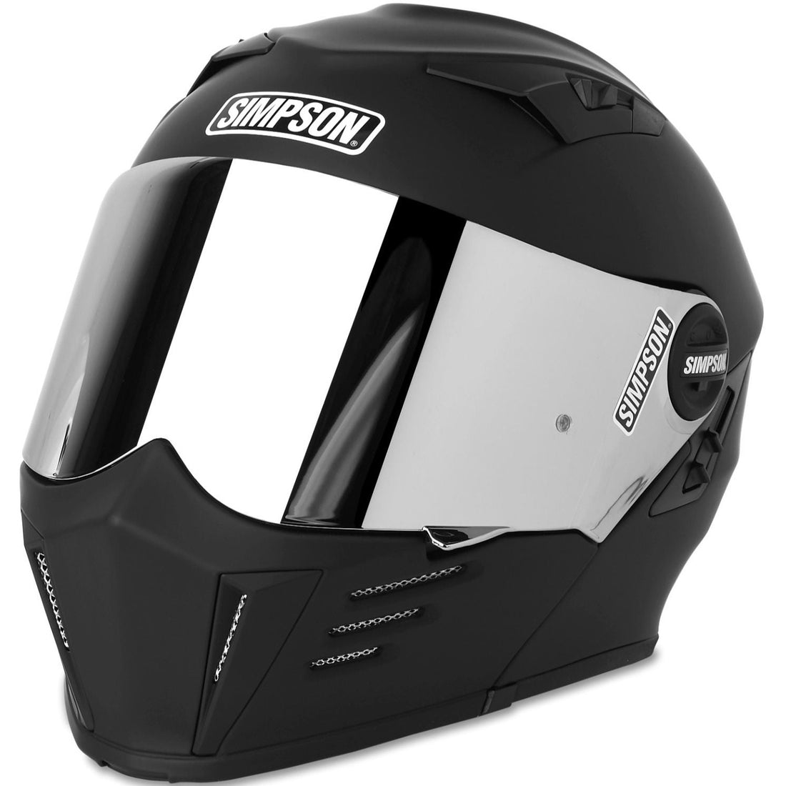 Simpson Helmet - Darksome - Matte Black - Motofever