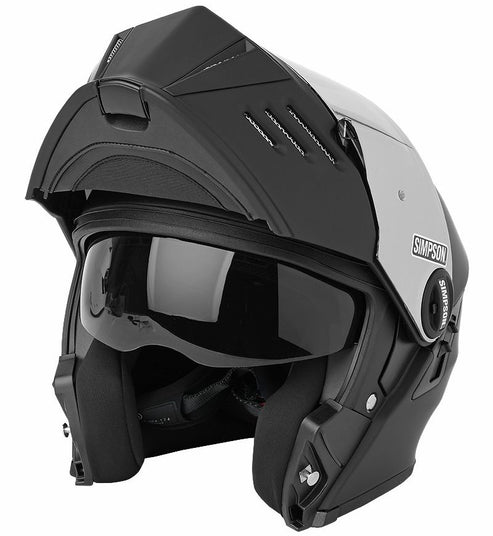 Simpson Helmet - Darksome - Matte Black - Motofever