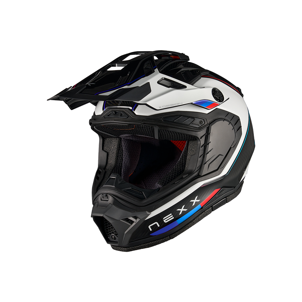 Nexx Helmet - X.Rally - Raid Carbon - Blue Red - Motofever