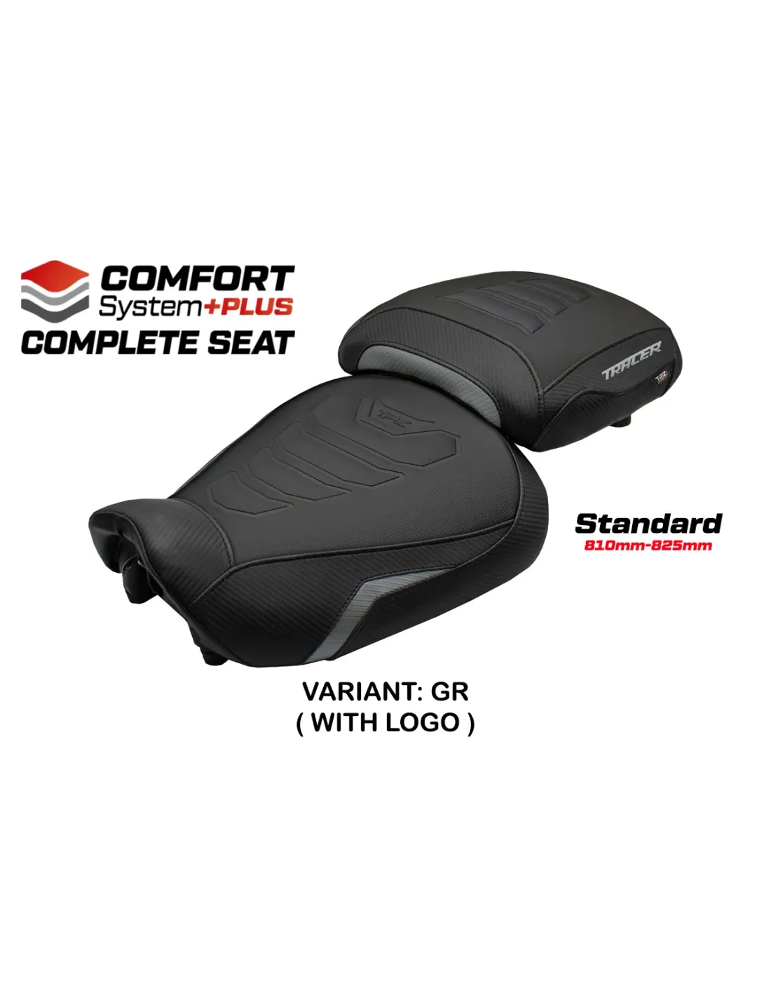 TPZ Italia - Complete Seats - Yamaha Tracer 9 / 9 GT (2021-2024) - Naha Complete Comfort System Plus - Standard - Motofever