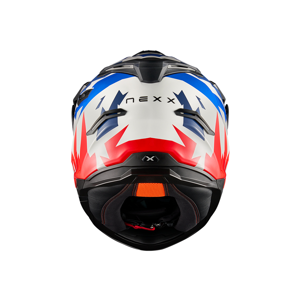 Nexx Helmet - Y.Travl - Primal - Blue Red
