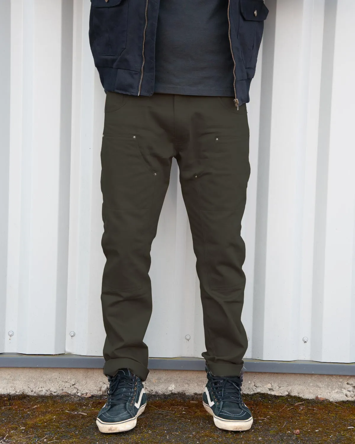 Age Of Glory Jeans - Service Pants - Dark Olive