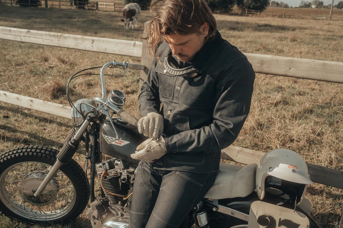 Age Of Glory Jacket - Craftman - Denim