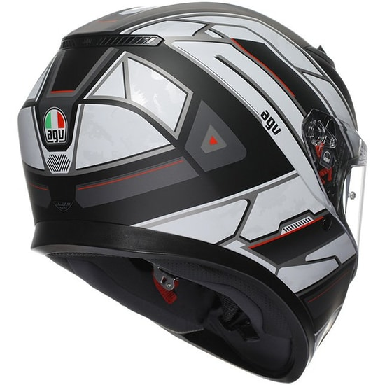 AGV Helmet - K3 - Rivia Matt - Black White
