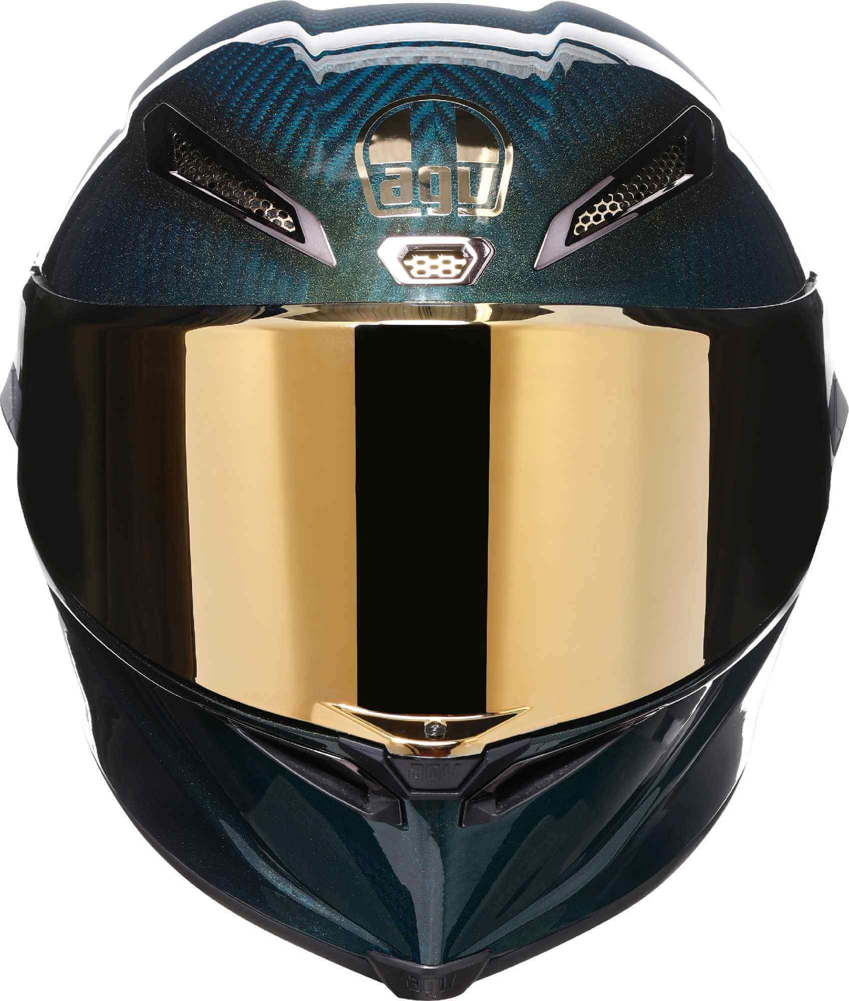 AGV Helmet - Pista GP RR Gloss Carbon - Acqua Limited Edition