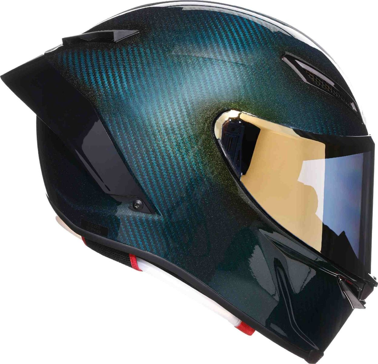 AGV Helmet - Pista GP RR Gloss Carbon - Acqua Limited Edition