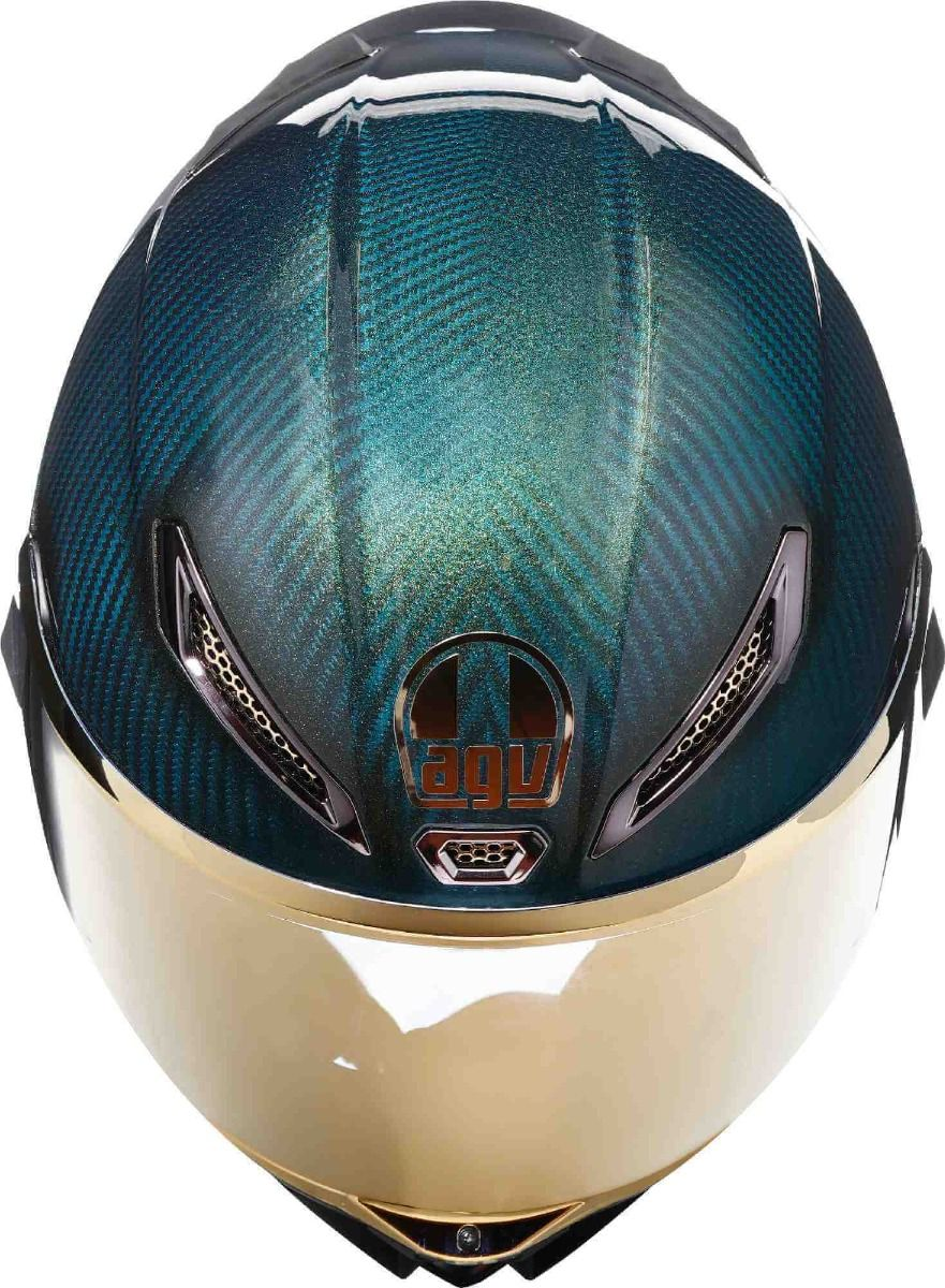 AGV Helmet - Pista GP RR Gloss Carbon - Acqua Limited Edition