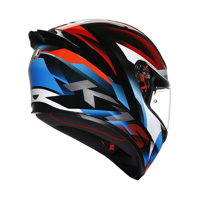 AGV K1-S FASTLAP Helmet - Black Red Blue