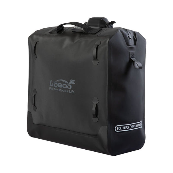 Loboo Alps Inflatable Motorcycle Side Bags with Rack Plates