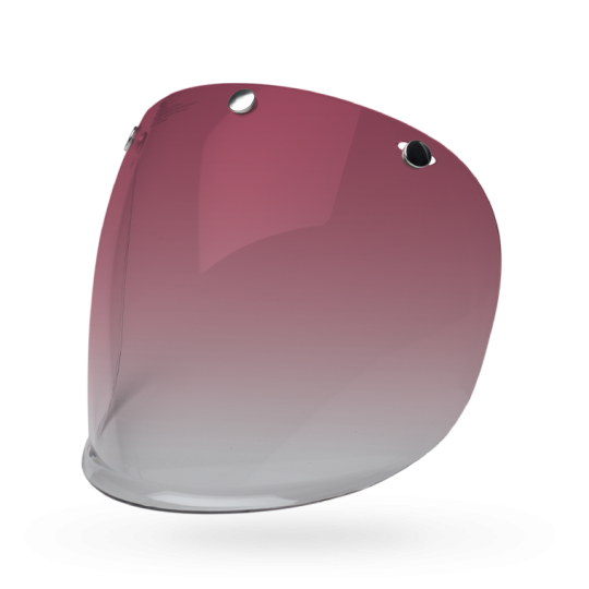 Bell Shield 3 Snap Retro - Pink Gradient