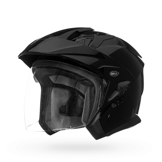 Bell MAG-9 Solid Gloss Helmet - Black