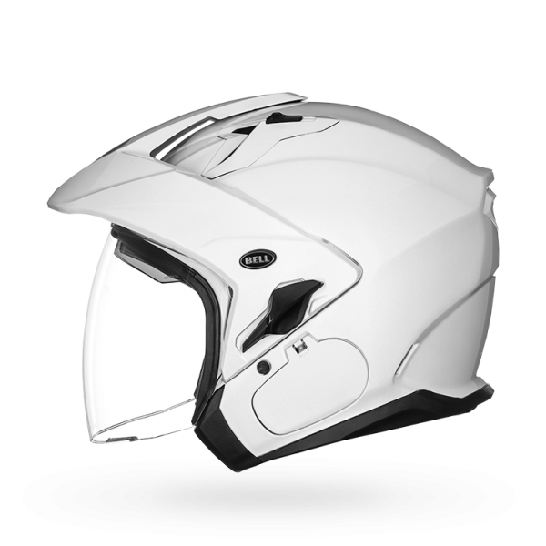 Bell MAG-9 Solid Gloss Helmet - Pearl White