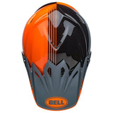 Bell Moto-9 MIPS Louver Helmet - Black Orange