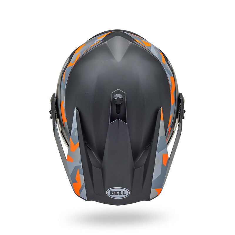 Bell MX-9 Adventure MIPS Mesa Matte Helmet - Black Orange Camo