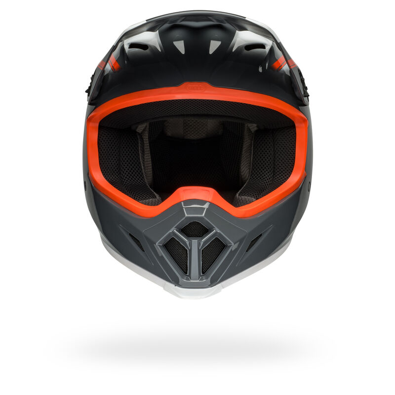 Bell MX-9 MIPS Dart Helmet - Charcoal Orange