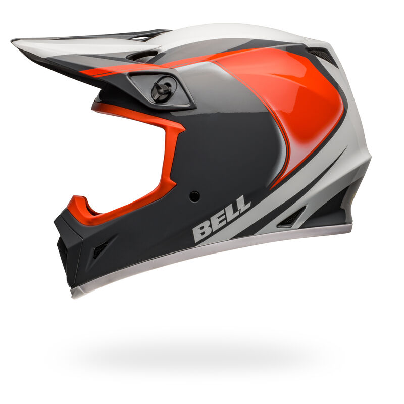 Bell MX-9 MIPS Dart Helmet - Charcoal Orange