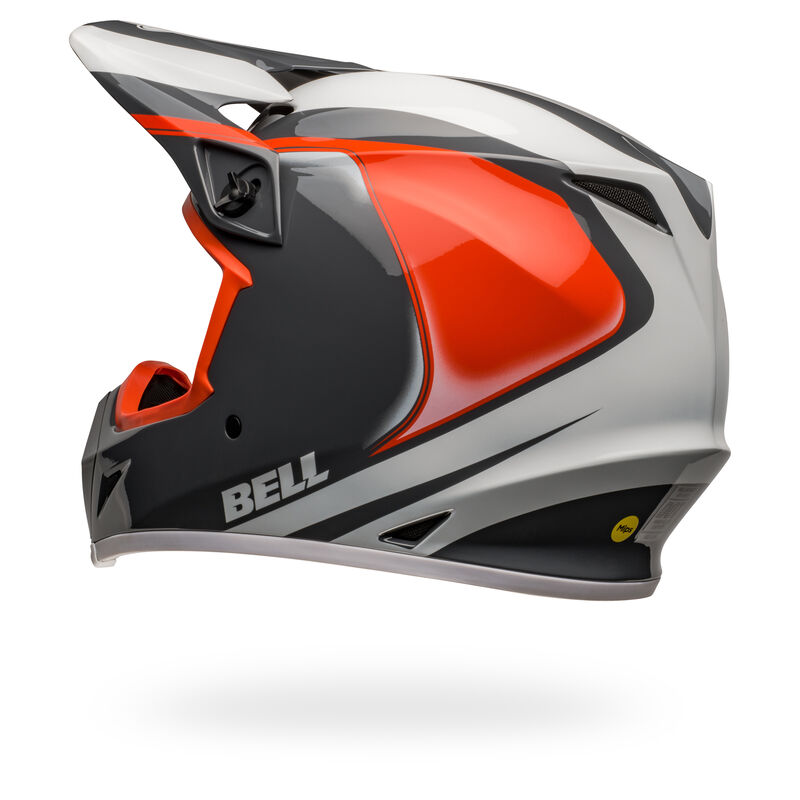 Bell MX-9 MIPS Dart Helmet - Charcoal Orange