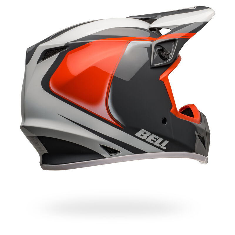 Bell MX-9 MIPS Dart Helmet - Charcoal Orange