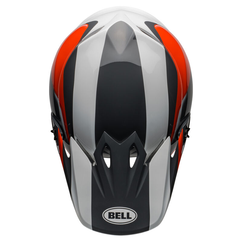 Bell MX-9 MIPS Dart Helmet - Charcoal Orange