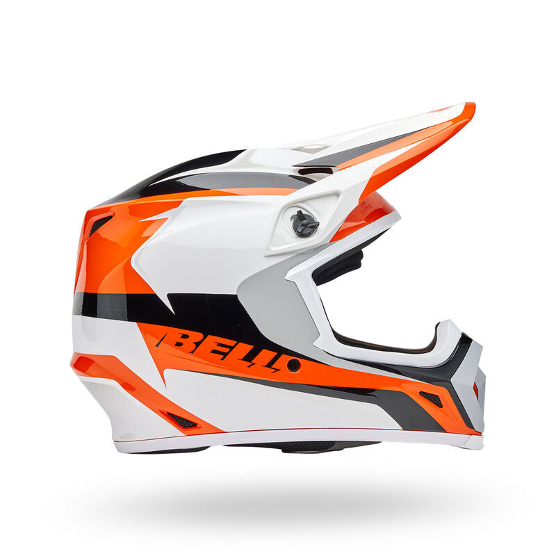 Bell MX-9 MIPS RIFT Helmet - Orange White