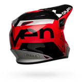 Bell MX-9 MIPS Seven Phaser Gloss Helmet - Red Black