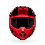 Bell MX-9 MIPS Seven Phaser Gloss Helmet - Red Black