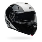 Bell SRT Modular Velo Gloss Helmet - White Black
