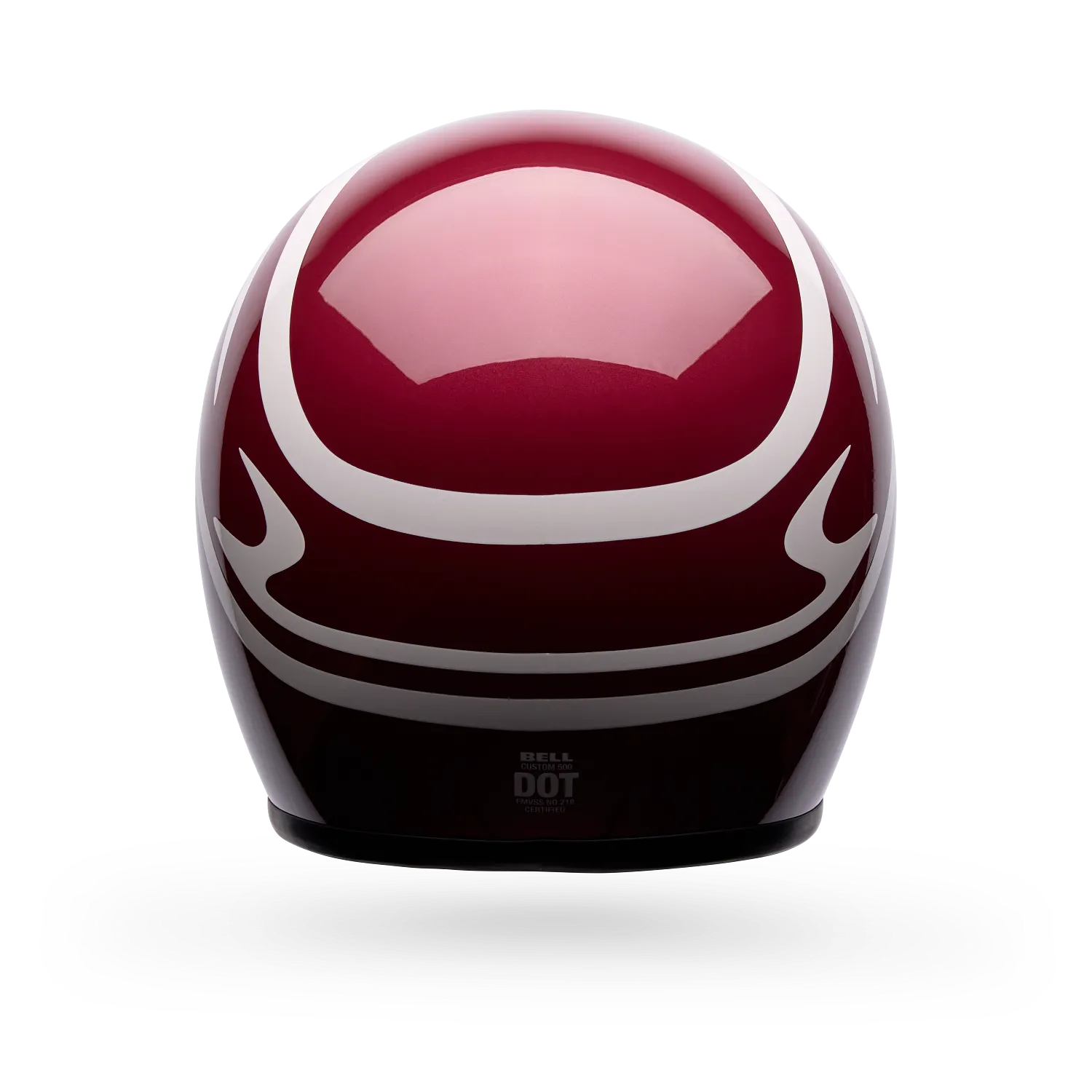 Bell Helmet - Custom 500 - SLAP - RED