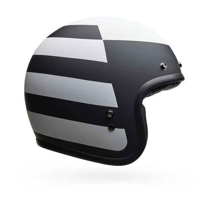 Bell Helmet - Custom 500 - Parlor Matte - Black White