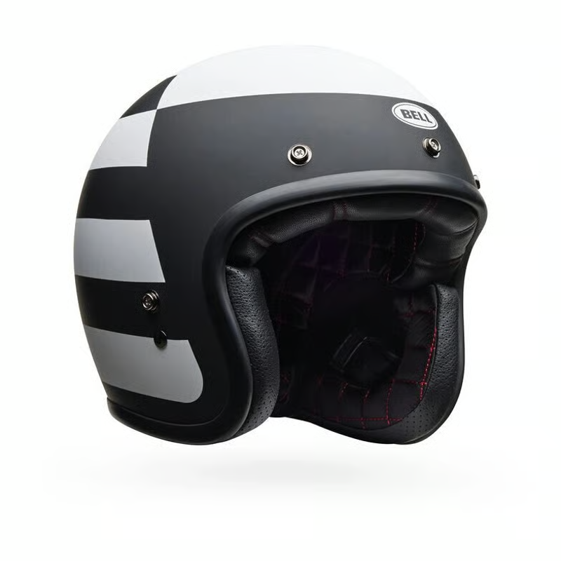 Bell Helmet - Custom 500 - Parlor Matte - Black White