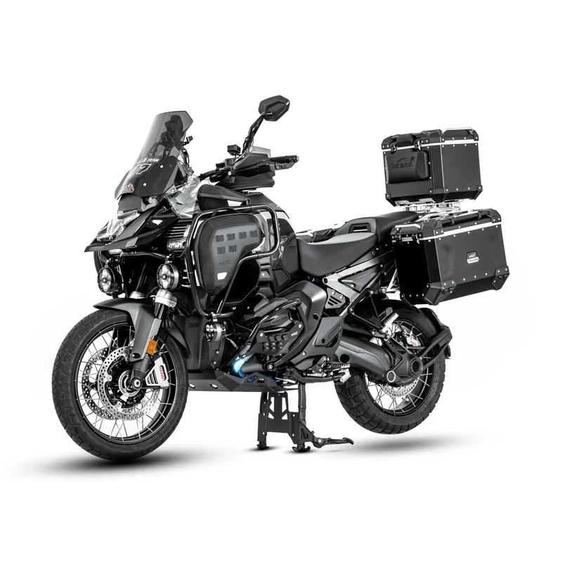 Loboo Aluminum Skid Plate Engine Guard for BMW R1300GS/GSA/RT - No-Drill | 4mm Alloy Bash Plate (CHB151BK)