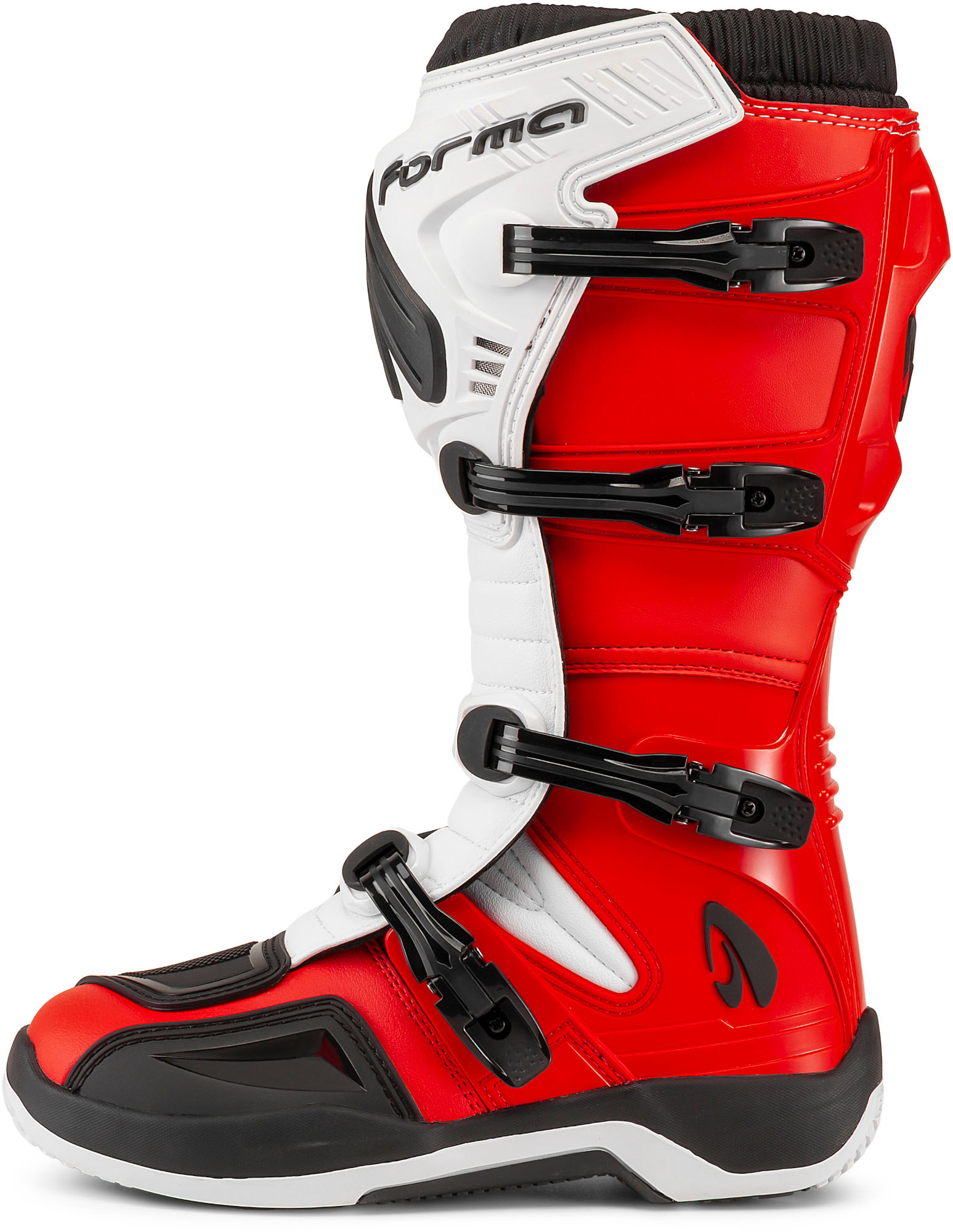 Forma Traction Boots - Red White Black