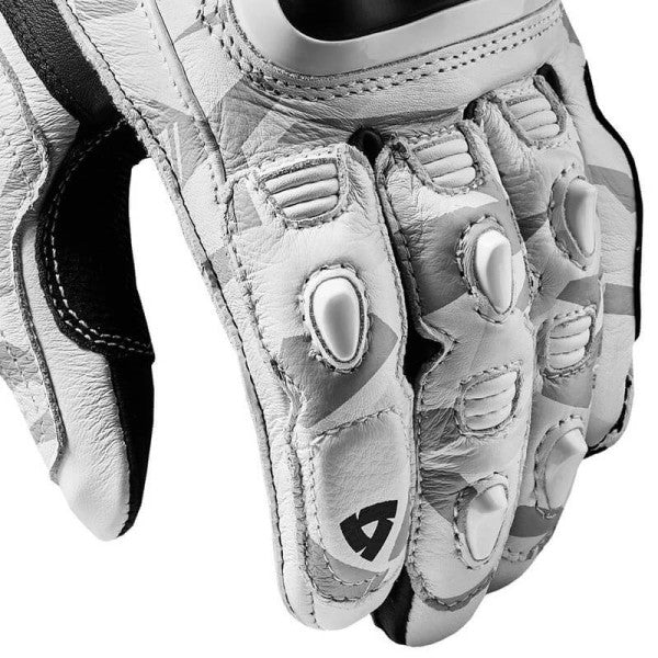 REV'IT! Jerez 3 Gloves - Light Grey Black