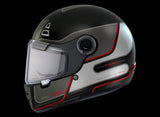 MT Jarama  BAUX E15 Matt Helmet - Fluo Red